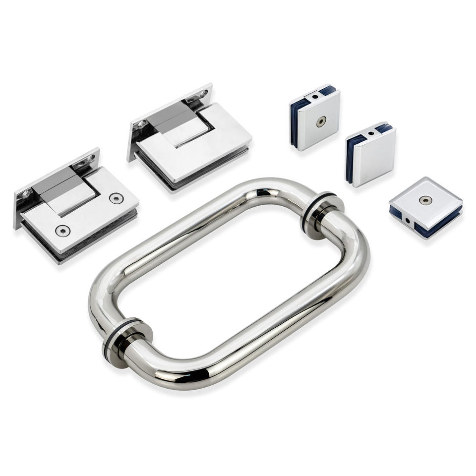 Heavy Duty Hot Selling in America Wall to Glass 90 Degree Stainless Steel Shower Enclosure Screen Glass Door Pivoted Shower Hinges