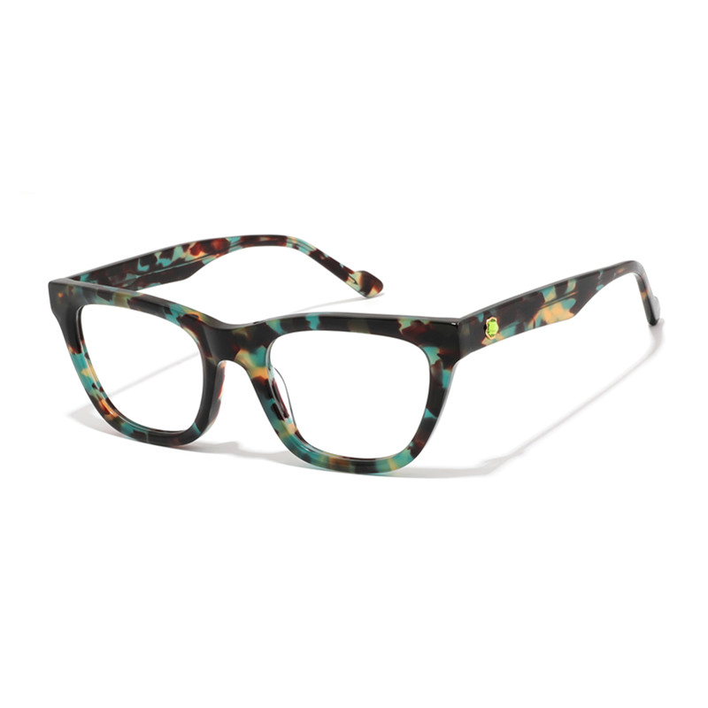 2025 New Arrival Square Cat Eye Eyewear Frame Optical Glasses