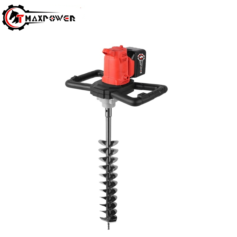Cordless Garden Tool Lithium Battery Earth Auger Tree Planting Agriculture Machine TM-Ea903li