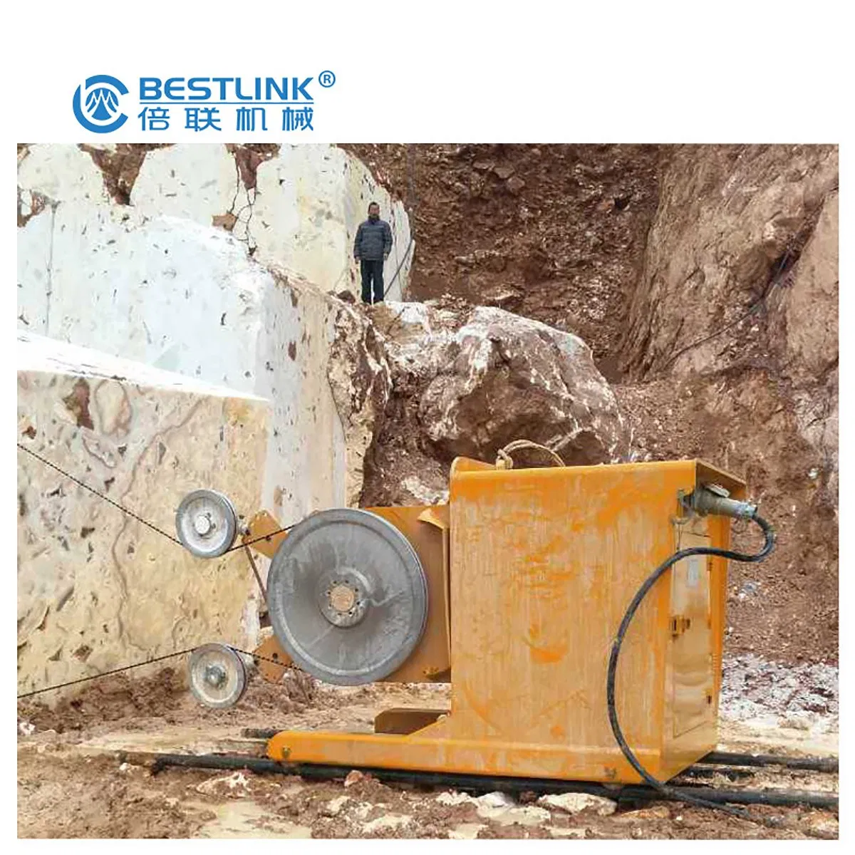 Diamond Wire Saw Machine for Stone Quarry