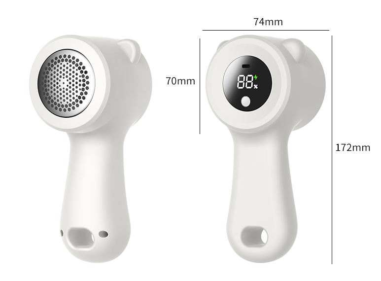 Save Portable Eco-Friendly Plastic Lint Remover Is a Multi-Functional Hair Ball Trimmer with a Concealed Sticky Shaver. Ideal for Clothes and Sweaters,
