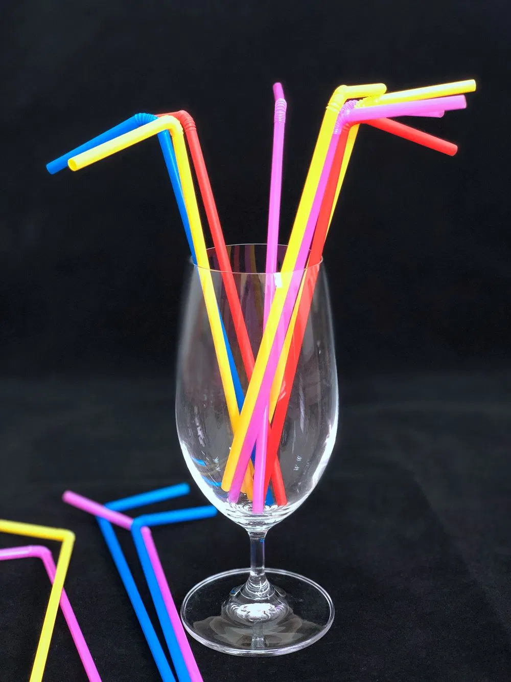 Bio & Eco Friendly Plastic Bendy Straw Made of PP Materials for Restaurants