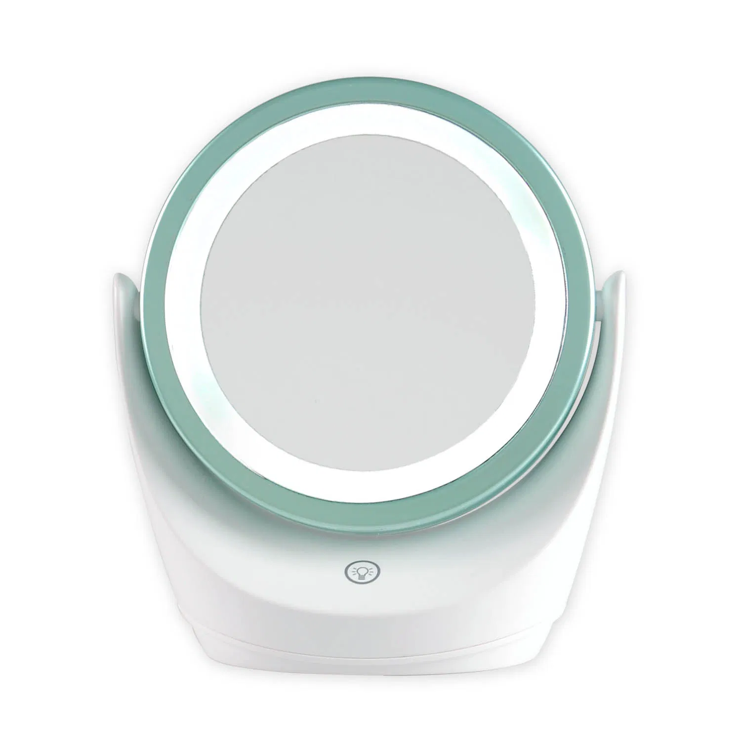 Electric Battery Operated & Rechargeable Detachable Rotating LED Mirror