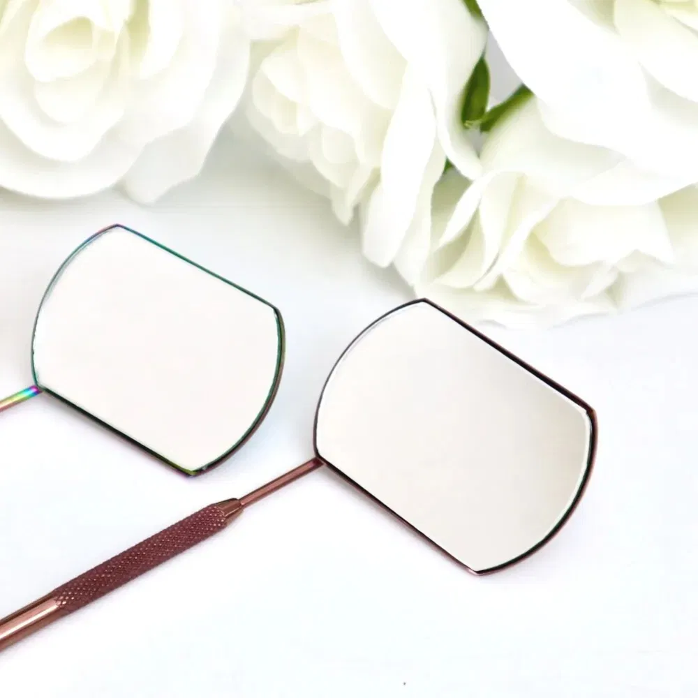 Mtlashes Eyelash Extensions Factory Detachable Eyelashes Mirror Large Square Handheld Beauty Mirror