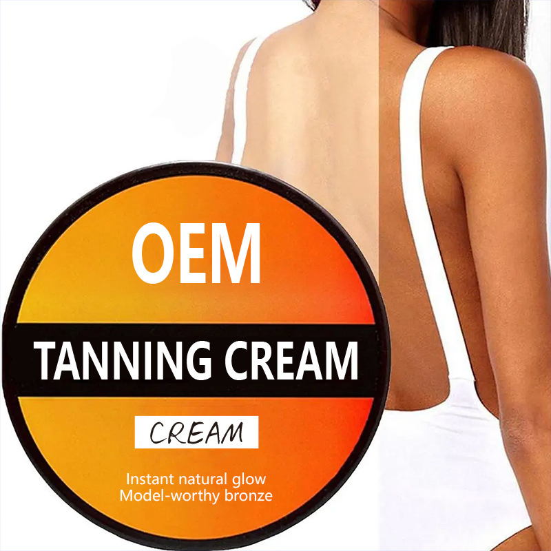 OEM Tanning Body Cream Processing Tanning Aid Tanner Lotion