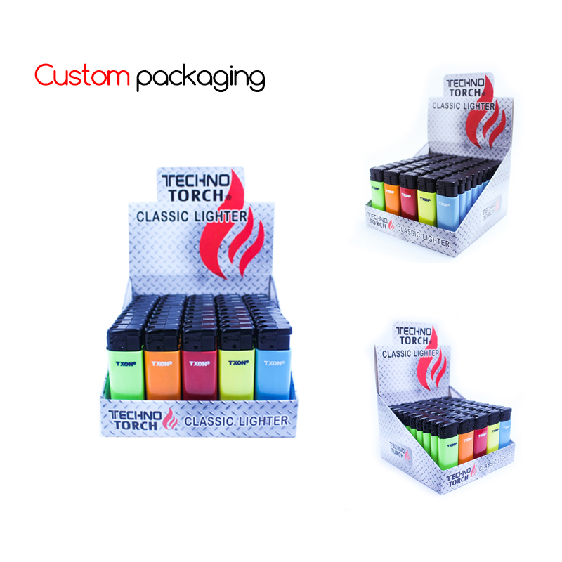 Mini Small Factory Outlet Pocket Plastic Custom Gas Lighter for Smoking and Daily Use