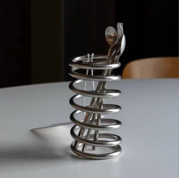 Metal Toothbrush Holder, Minimalist Desktop Organizer, Bathroom Drainage Storage Rack