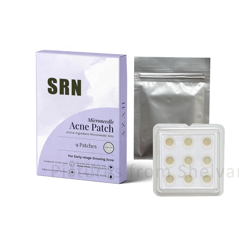 Private Label Vegan Moisturizing Healing Micro Needle Acne Pimple Patch for Skin Care