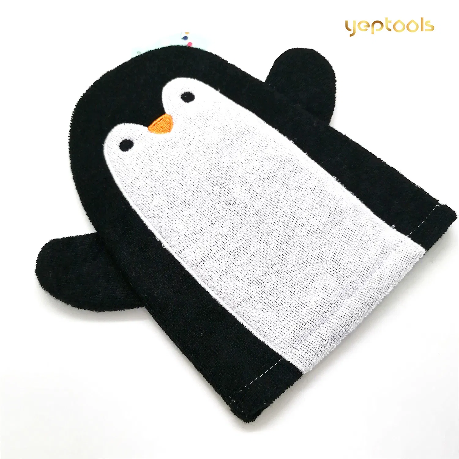 Shower Glove Cute Cartoon Animal Design Children Bath Gloves Toddler Washing Mitts Fox Penguin Soft Bath Ball