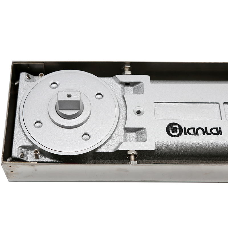 Glass Door Closer Casting Iron Double Cylinder Hydraulic Floor Spring