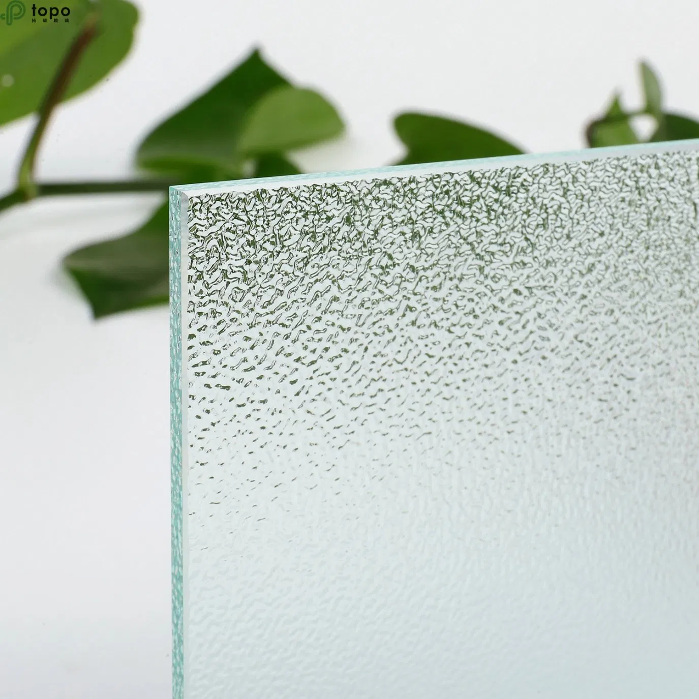 3mm 4mm 5mm 6mm Clear Nashiji Windows Figured Embossed Patterned Glass (CP-TP)