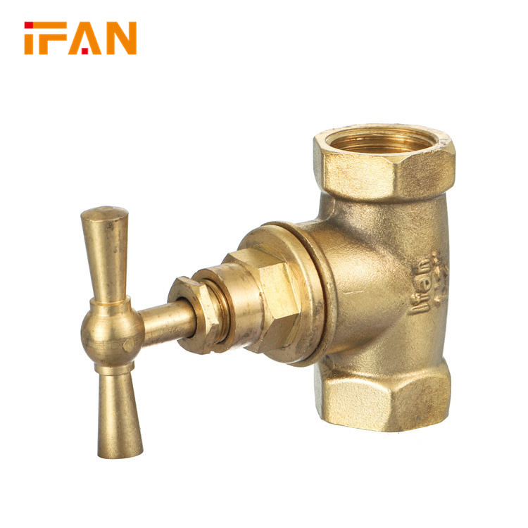 Ifan Durable Brass Water Tap Outdoor Garden Faucet Wall Mounted Water Brass Bibcock