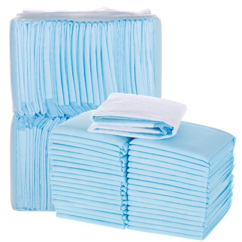 Home Care Product Disposable Changing Pad 75 Pack Blue Color