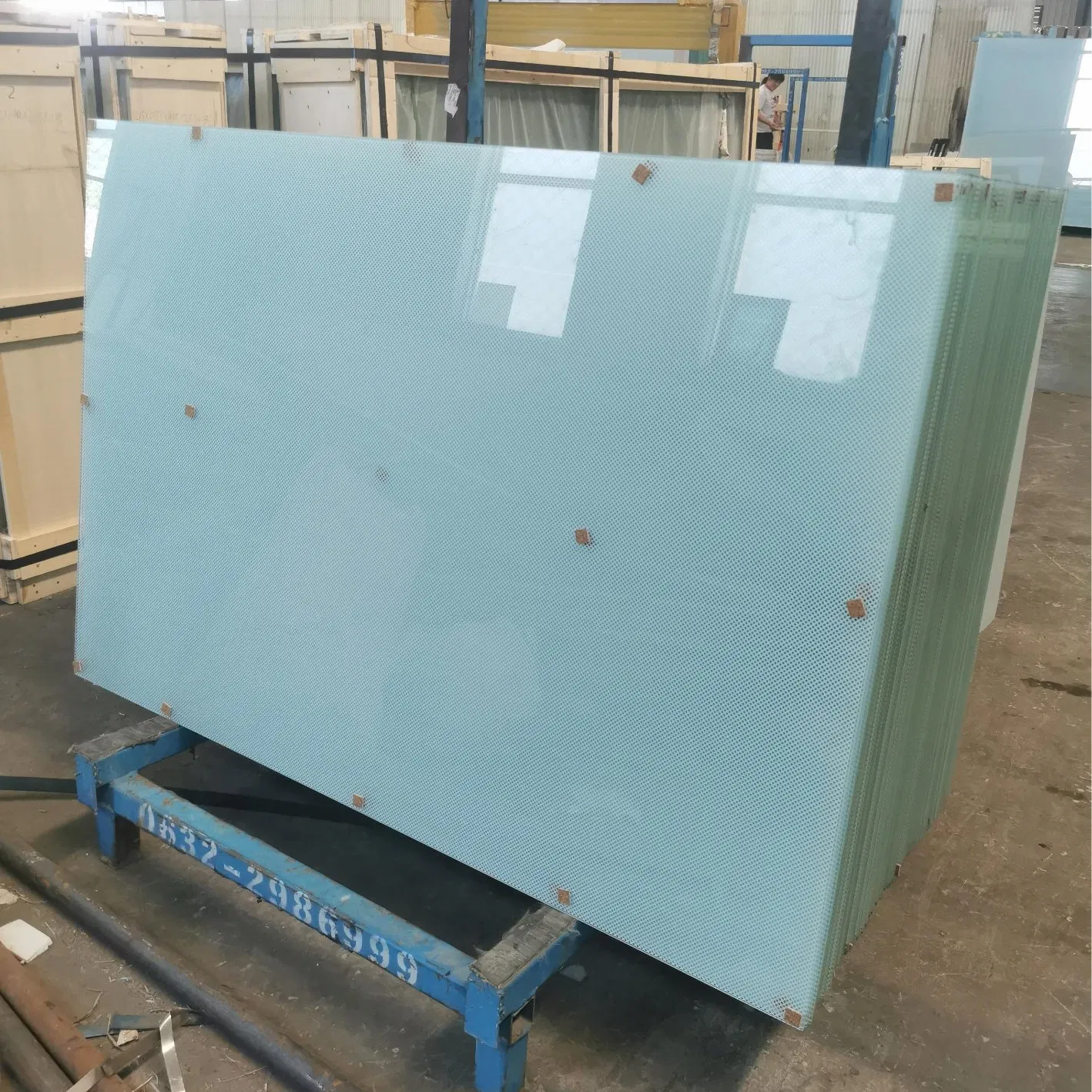 Customize Decorative Durable 3-19mm Silk Screen Printed Glass for Doors Windows Partitions