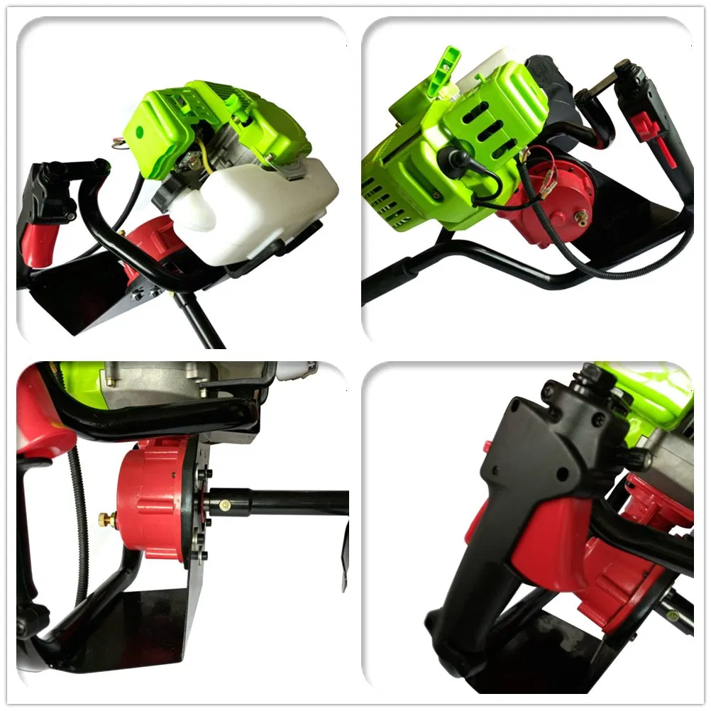 49cc Gasoline Earth Auger Used for Planting Fruit Tree, Making a Big Hole with 30 Cm Drill Bits