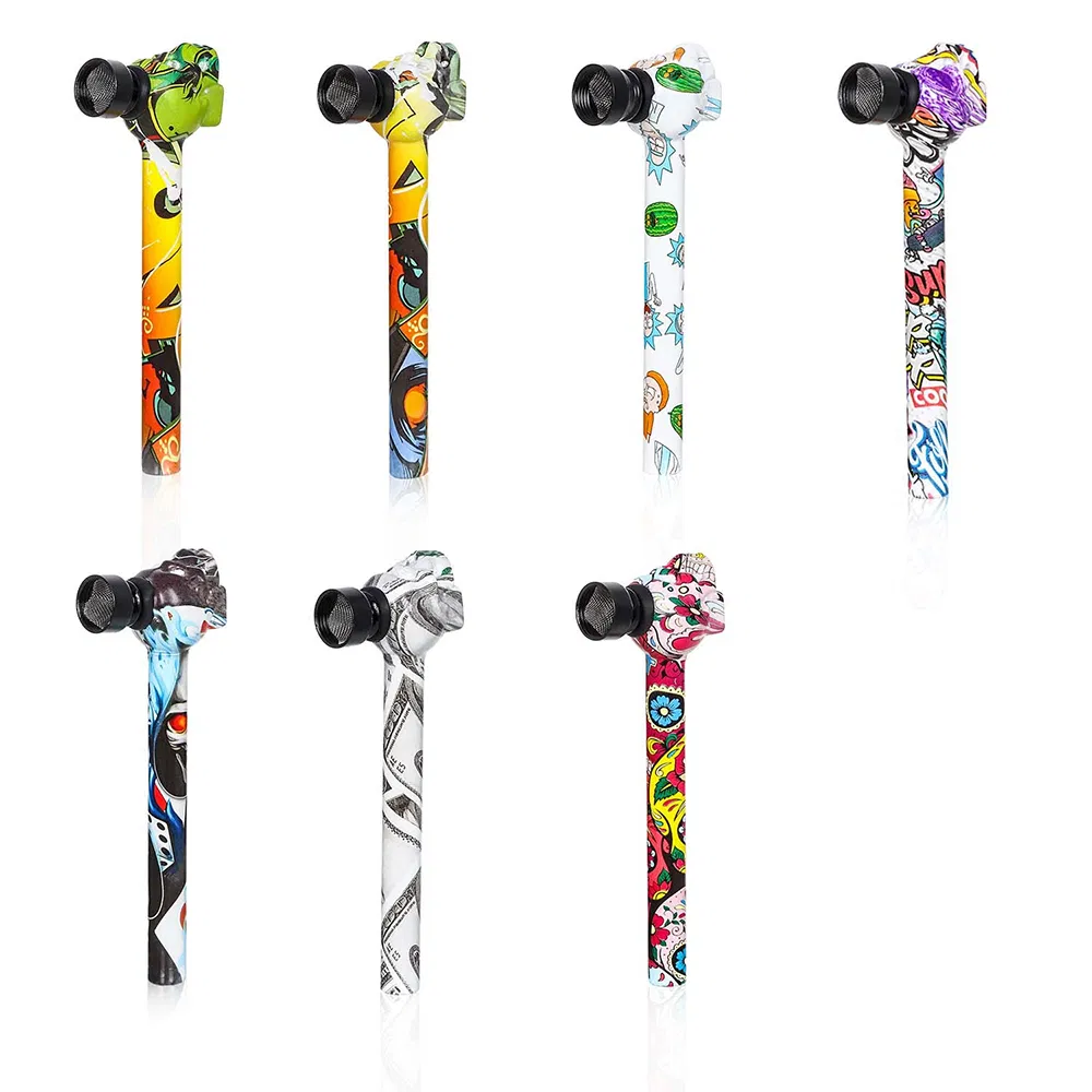 Pyred Glass Poon Hand Pipes Water Oil Burning Nail Smoking Pipes Concentrates DAB Rig