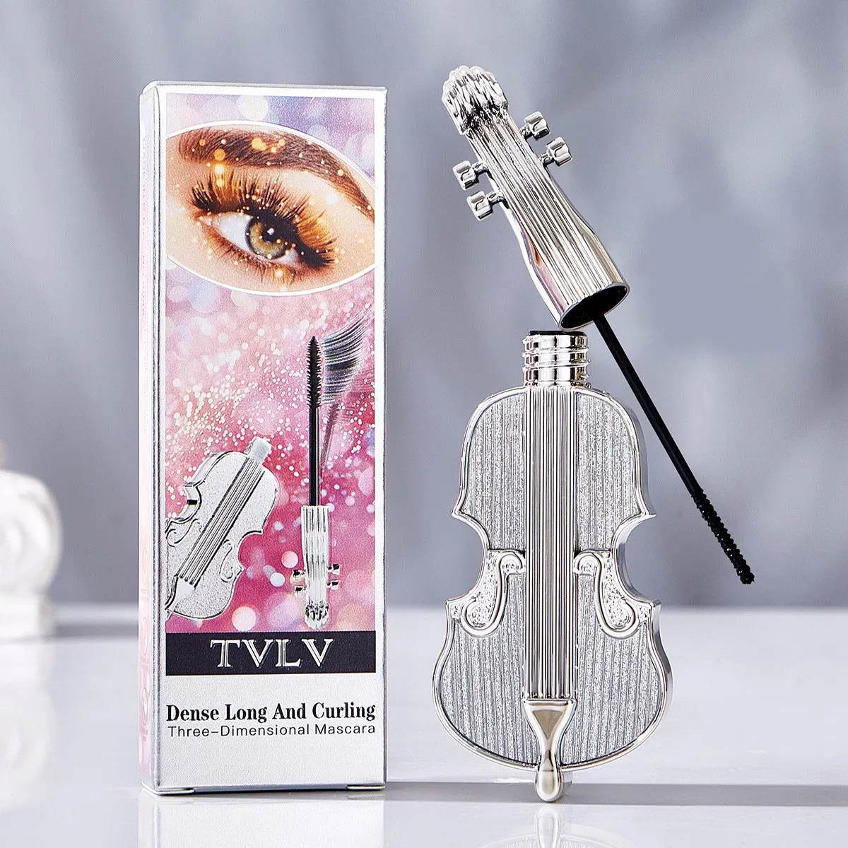 Ultimate 24-Hour Waterproof Mascara for Curly, Violin-Shaped Lashes