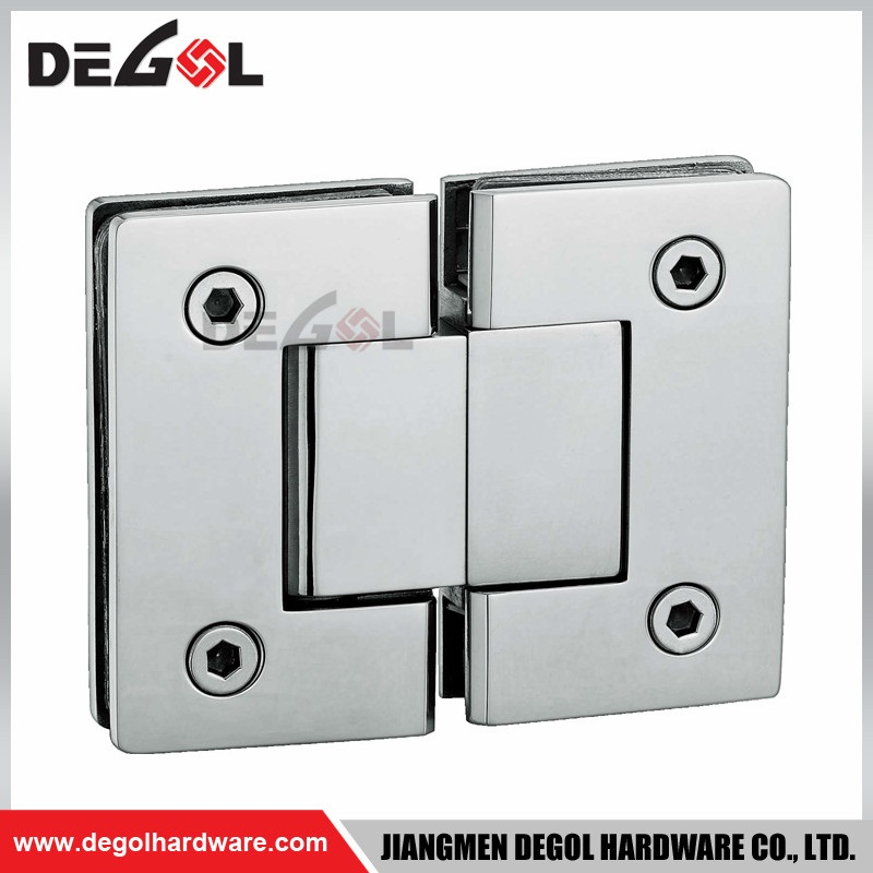 Factory Square Steel Adjustable Shower Door Hardware Hinges
