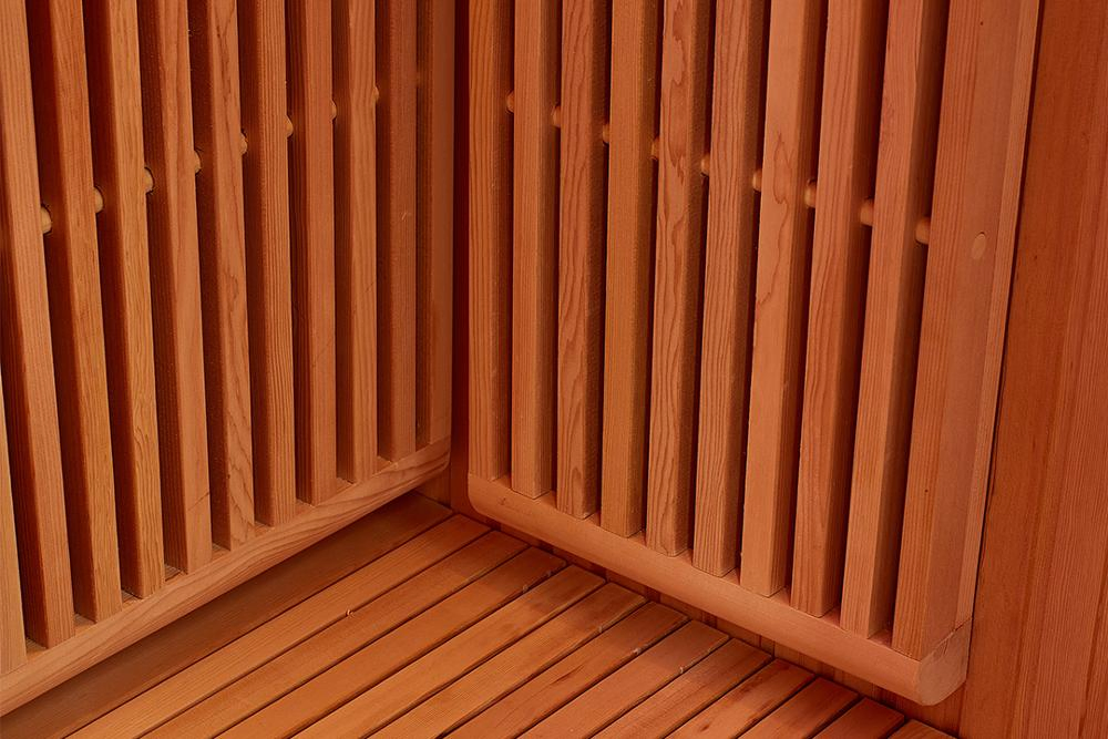 Инфракрасная сауна для дома из кедра HANSE