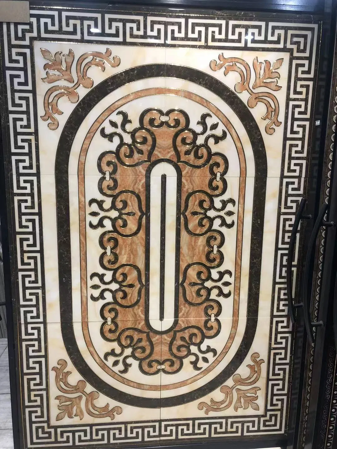 1200 X 1800 mm Large Size Decoration Polished Glazed Ceramic Carpet Floor Tile