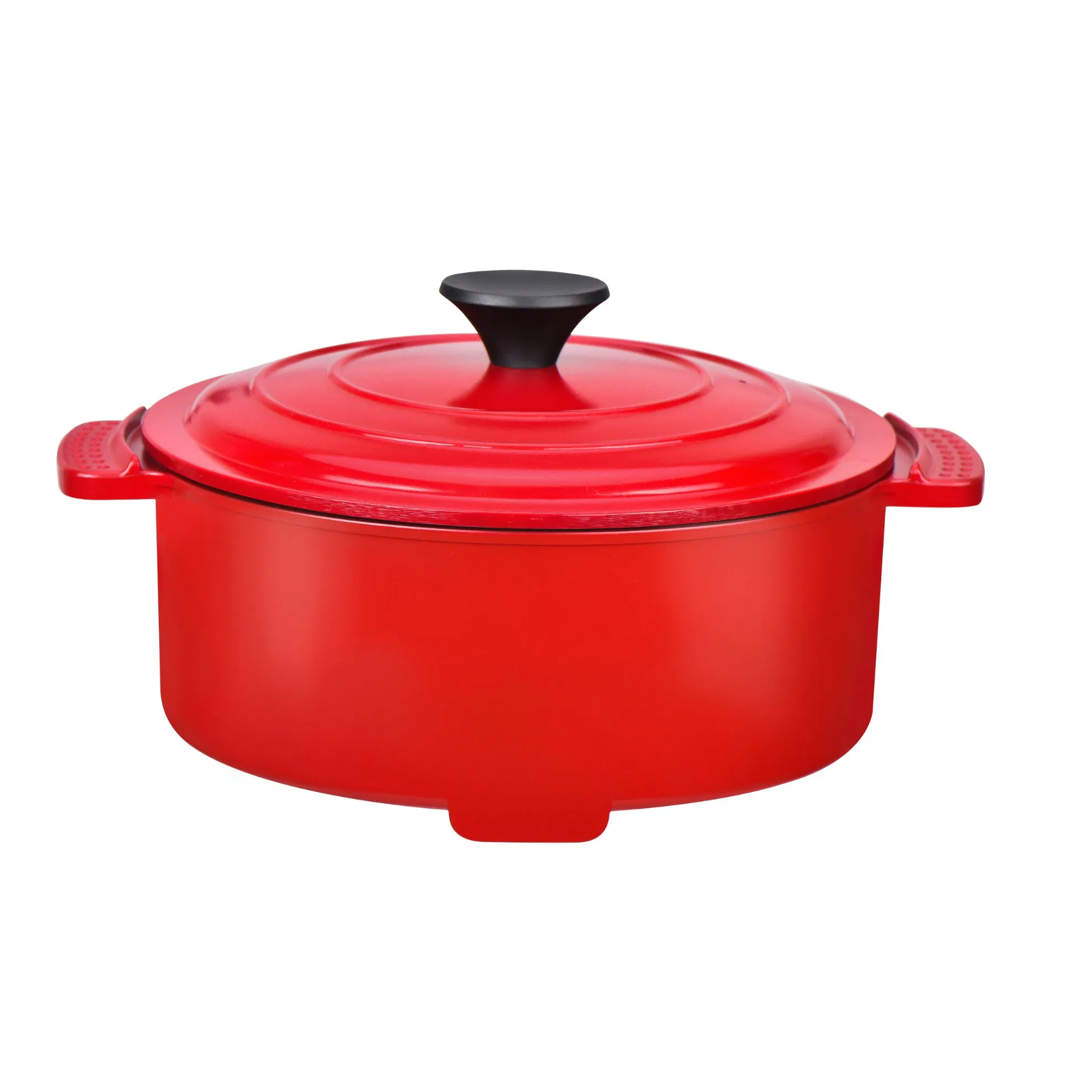 Enameled Cast Iron Cookware Set Dutch Electric Cooking Skillet 30cm