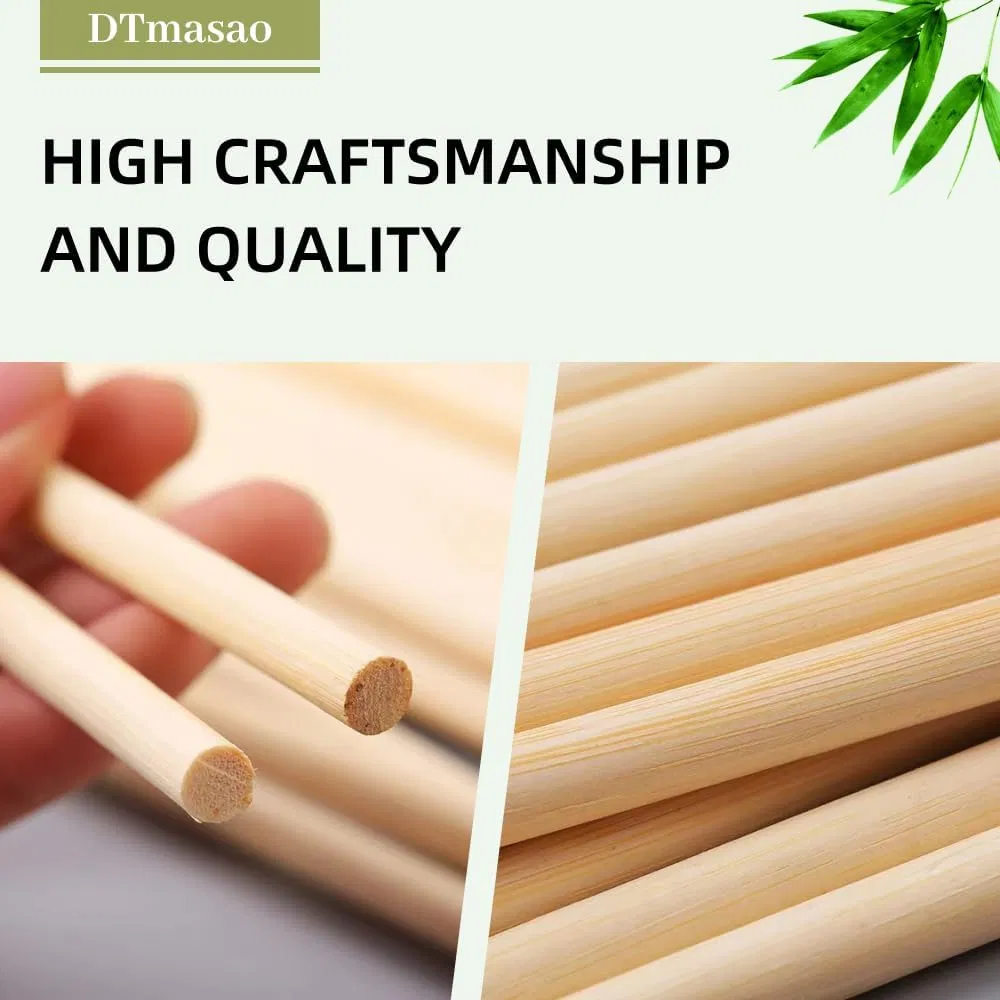 Bamboo Original Color Creative DIY Hand-Made Toy Model Material Bamboo Stick