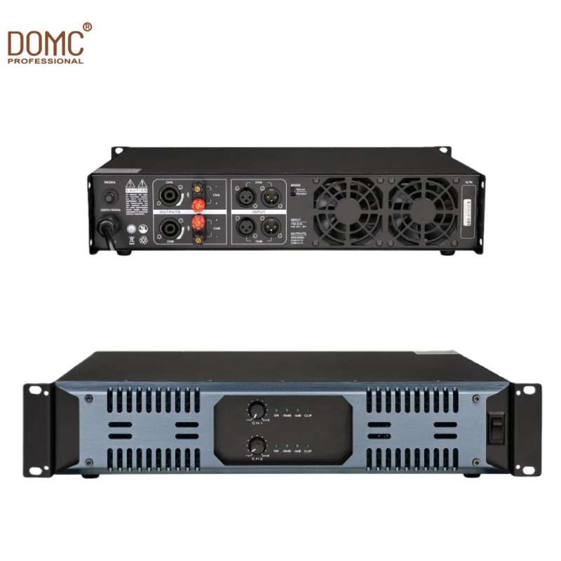 Усилитель мощности Domc 6210, 1000Вт, 2 канала
