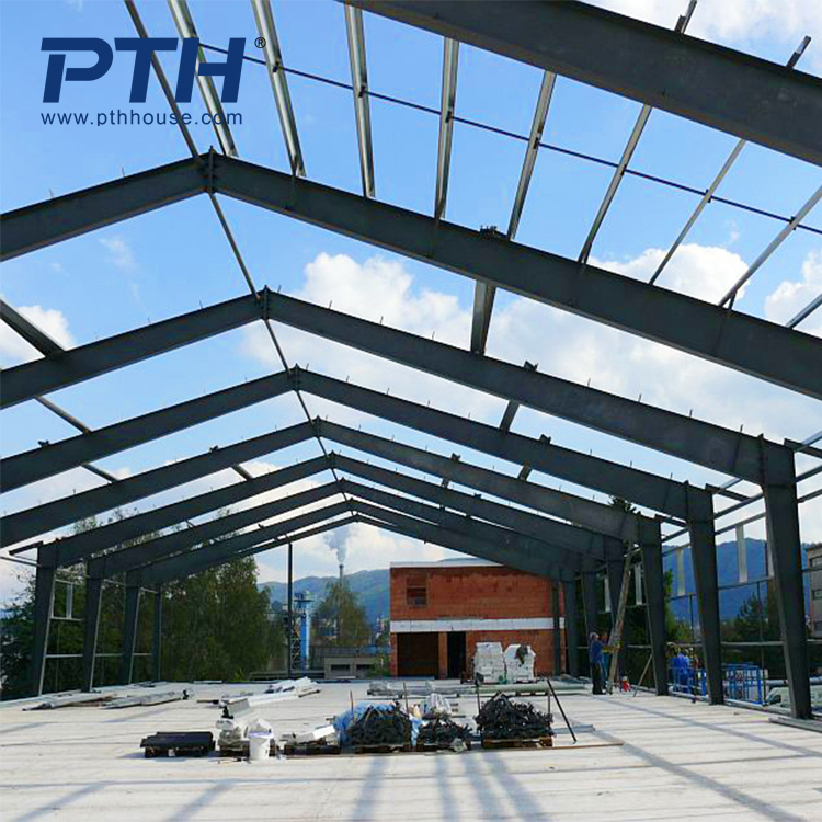 Quick Build Customized Large Span Frame Prefab Workshop Light Weight Steel Structure Warehouse Hangar