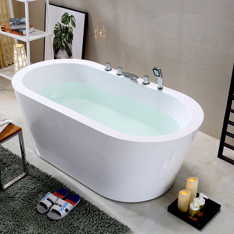 Акриловая овальная ванна для глубокого погружения