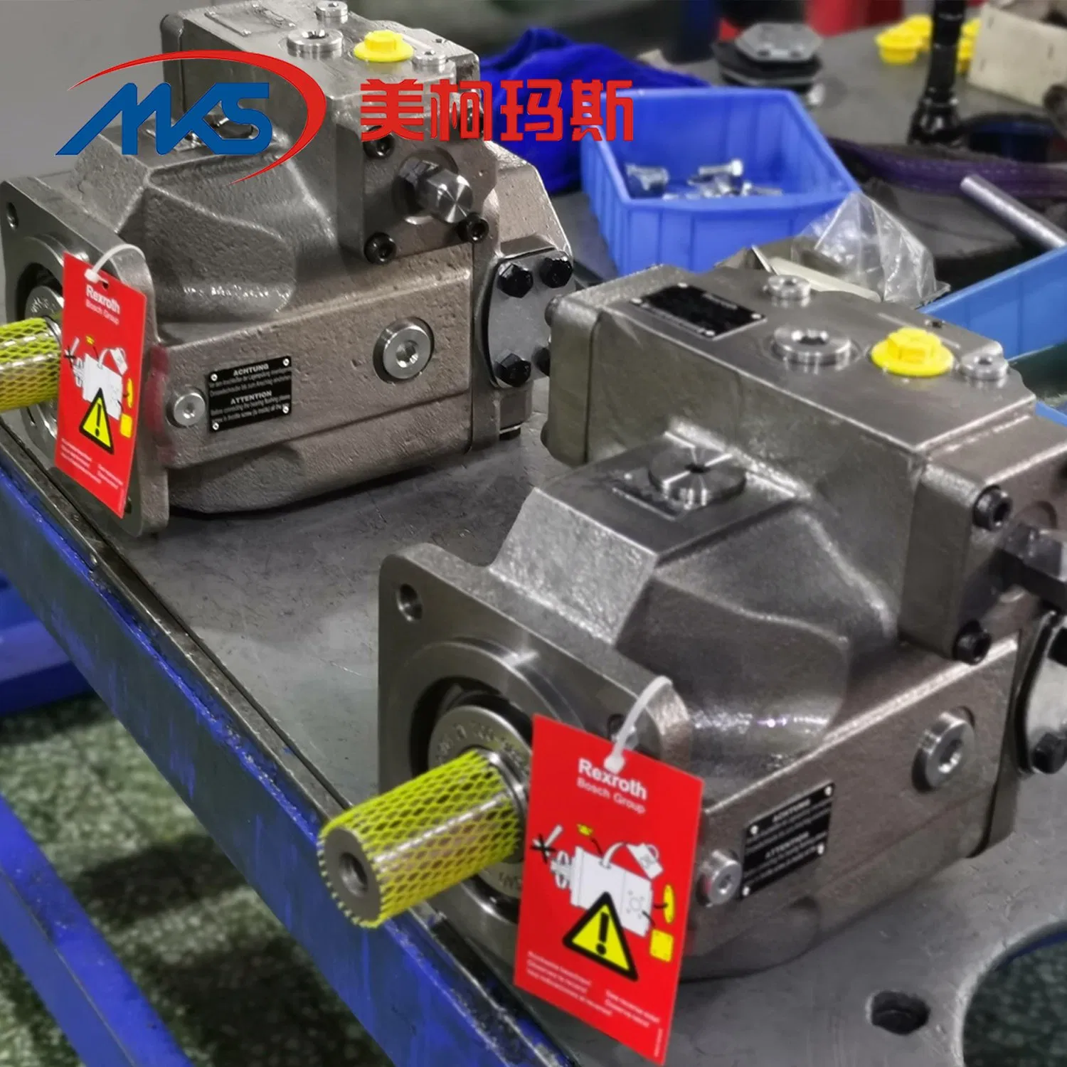 Аксиально-поршневой насос Rexroth A4VSO для экскаваторов