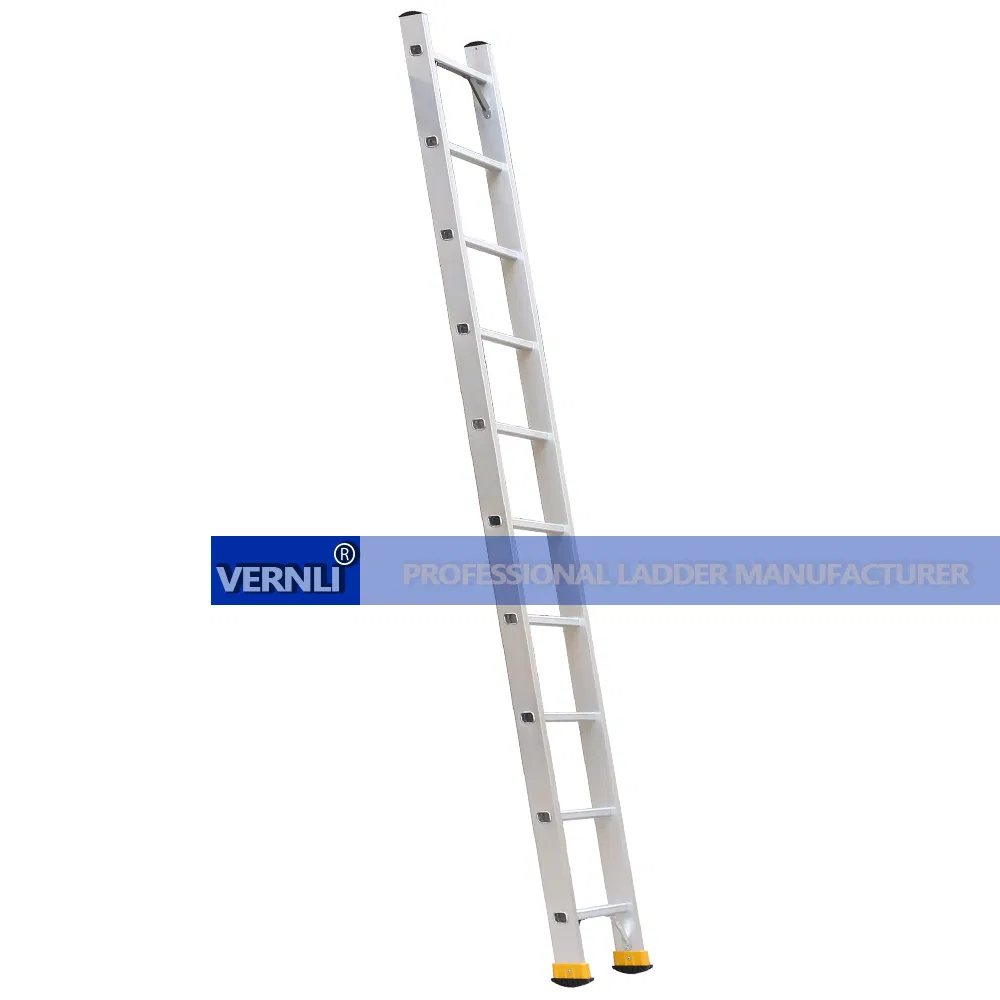 En131 Standard Single Straight Step Aluminum Ladder Stair for Industrial Use