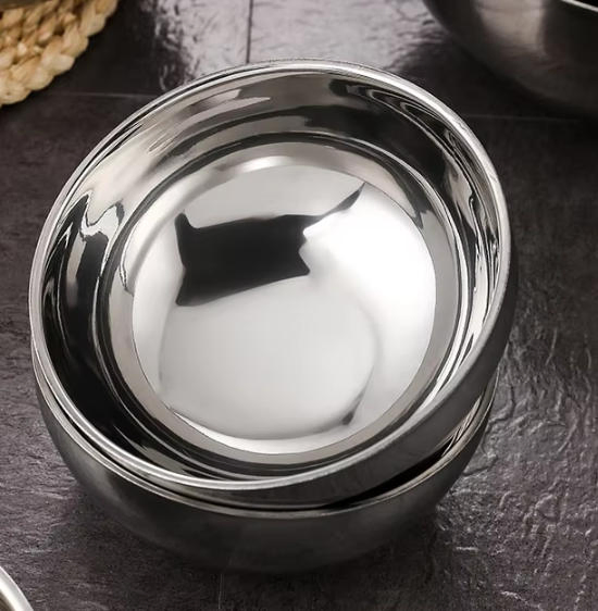 Premium Stainless Steel Mixing Bowl for Kitchen Use and Meal Prep