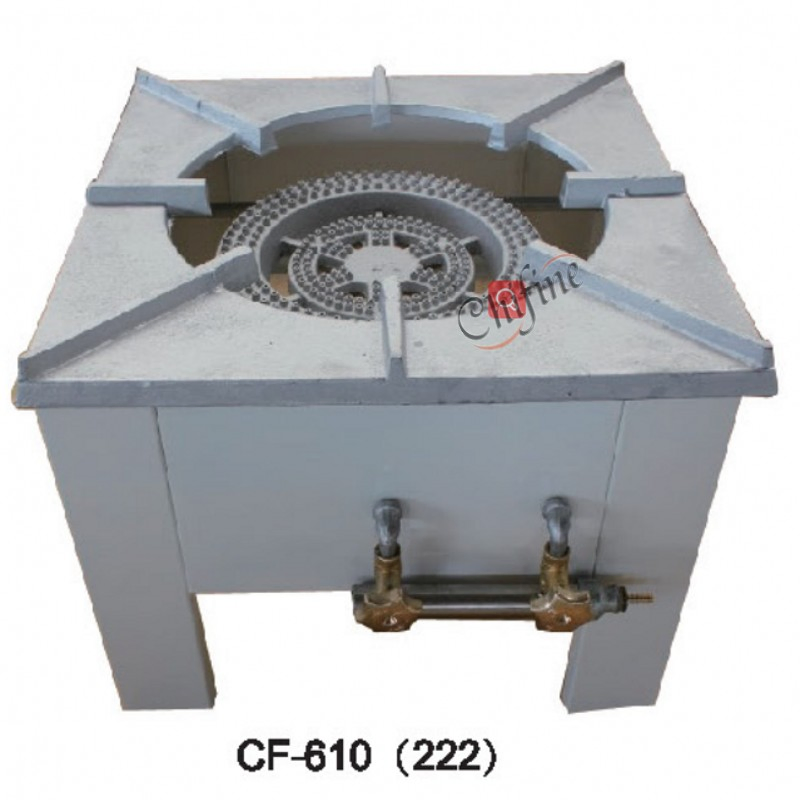 CF490 Kitchen Appliances Restaurant Cast Steel Gas Stoves for Commercial Use