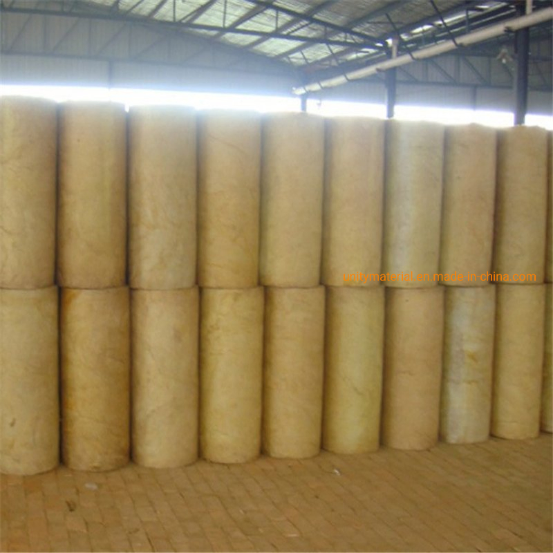 Good Thermal Insulation Material Rockwool Rock Wool Pipe with Aluminum Foil Coated Supplier for Heat Insulated Ss Stainless Steel Pipe of Hot Steam Pipelines
