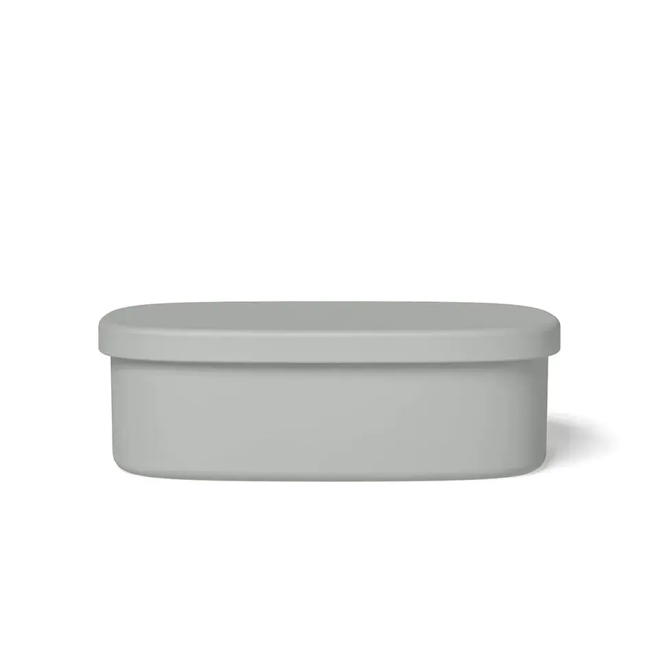 Collapsible Silicone Food Storage Container for Convenient Lunch Packing
