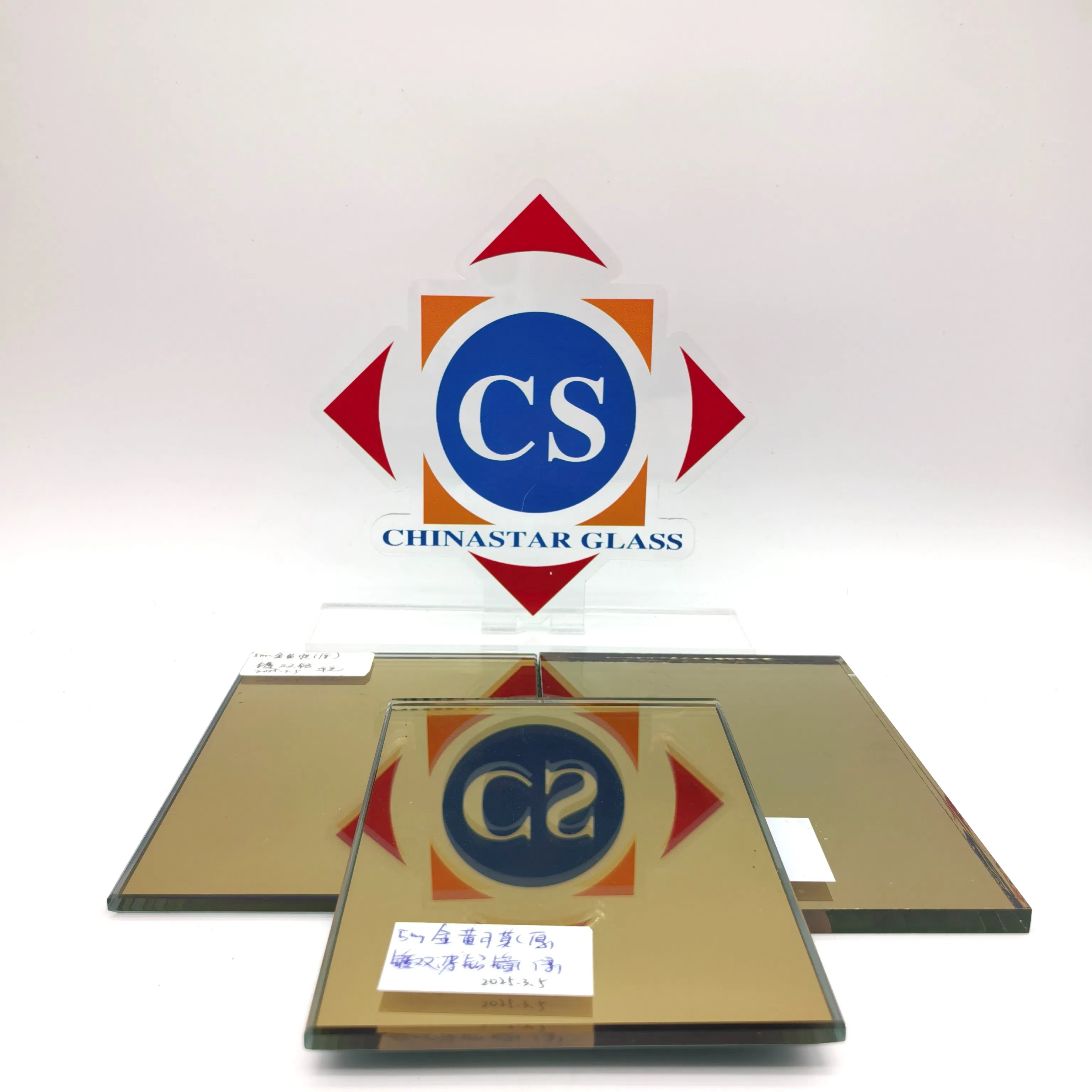 3/4/5/6/8mm Golden Reflective Aluminum Mirror Double Coated for Decorations/Bathroom/Background/Wall Surface
