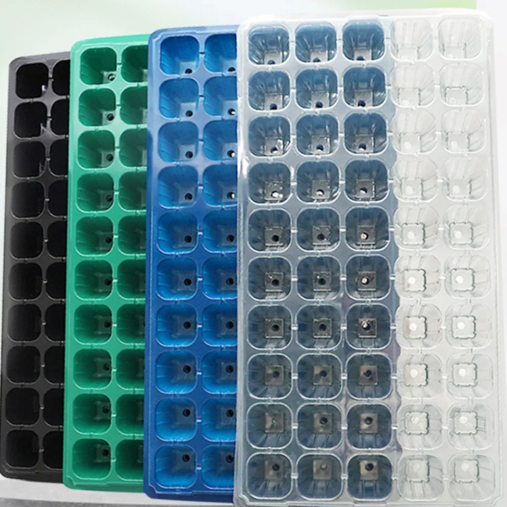 Agricultural Greenhouse Vegetable Seedlings 72-Hole Seed Nursery Tray