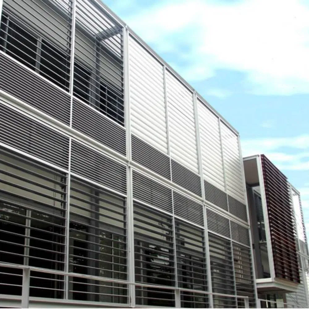 Aluminum Sun Shade Louver Louver for Building Roof and Facade