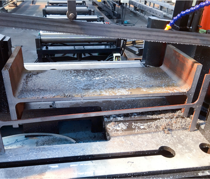 Станок ленточнопильный автоматический с ЧПУ угловой резки