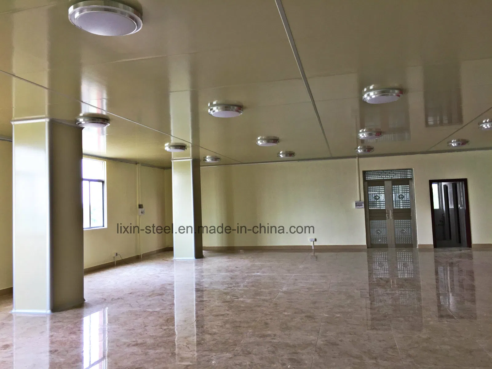 Economical Movable Steel Sandwich Panel Office Building