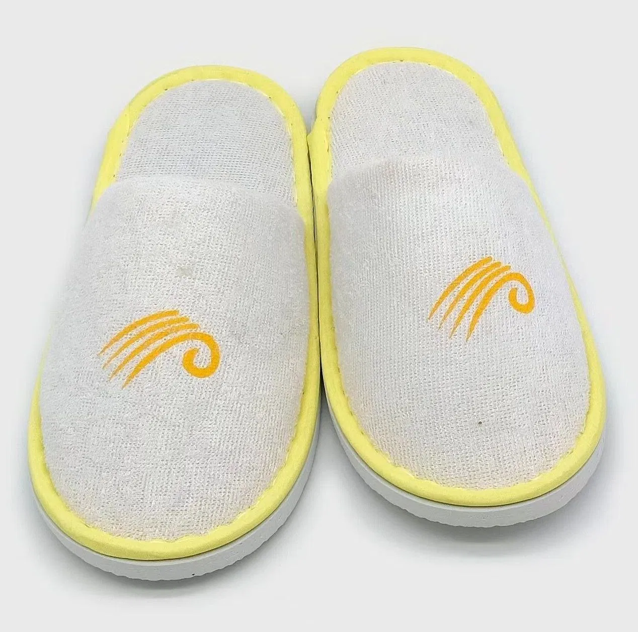 Terry Towel Nylon Cotton Canvas Kids Hotel Disposable Slippers 100% Eco Friendly Hotel Slipper Airline SPA Slipper Wholesale Custom Logo Personalized