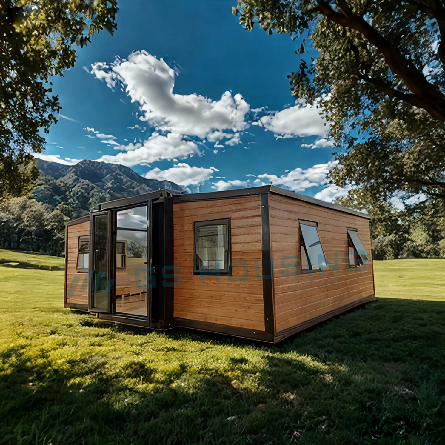 Manufacturer 2 Bedroom with Kitchen Bathroom Container House Modular Prefab Portable House Vessel House Prefabricated House