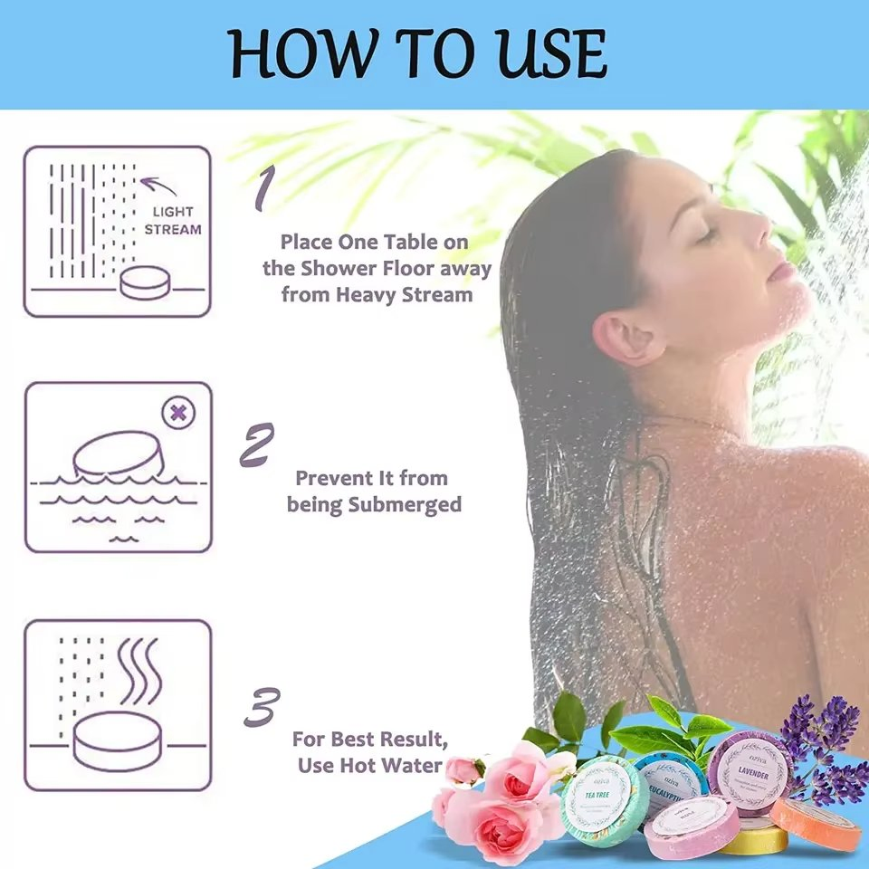 Blissful Gardenia Floral Romantic Bath Shower Steamers