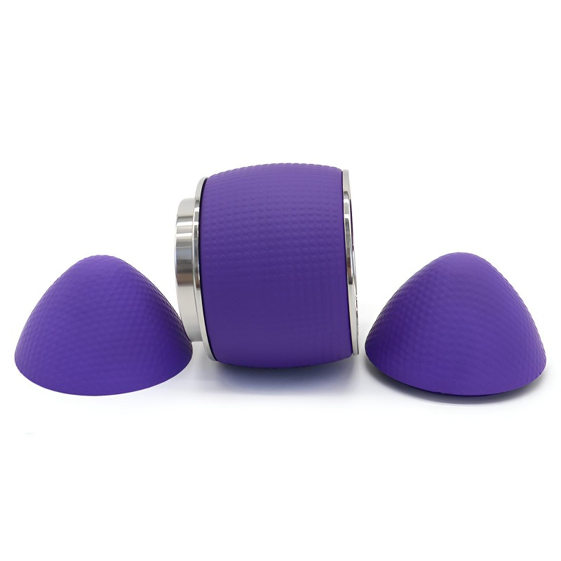 Factory Wholesale Multi Colors Tobacco Herb Shisha Hookah 3 Parts Zinc Glass Smoking Accessories Grinder