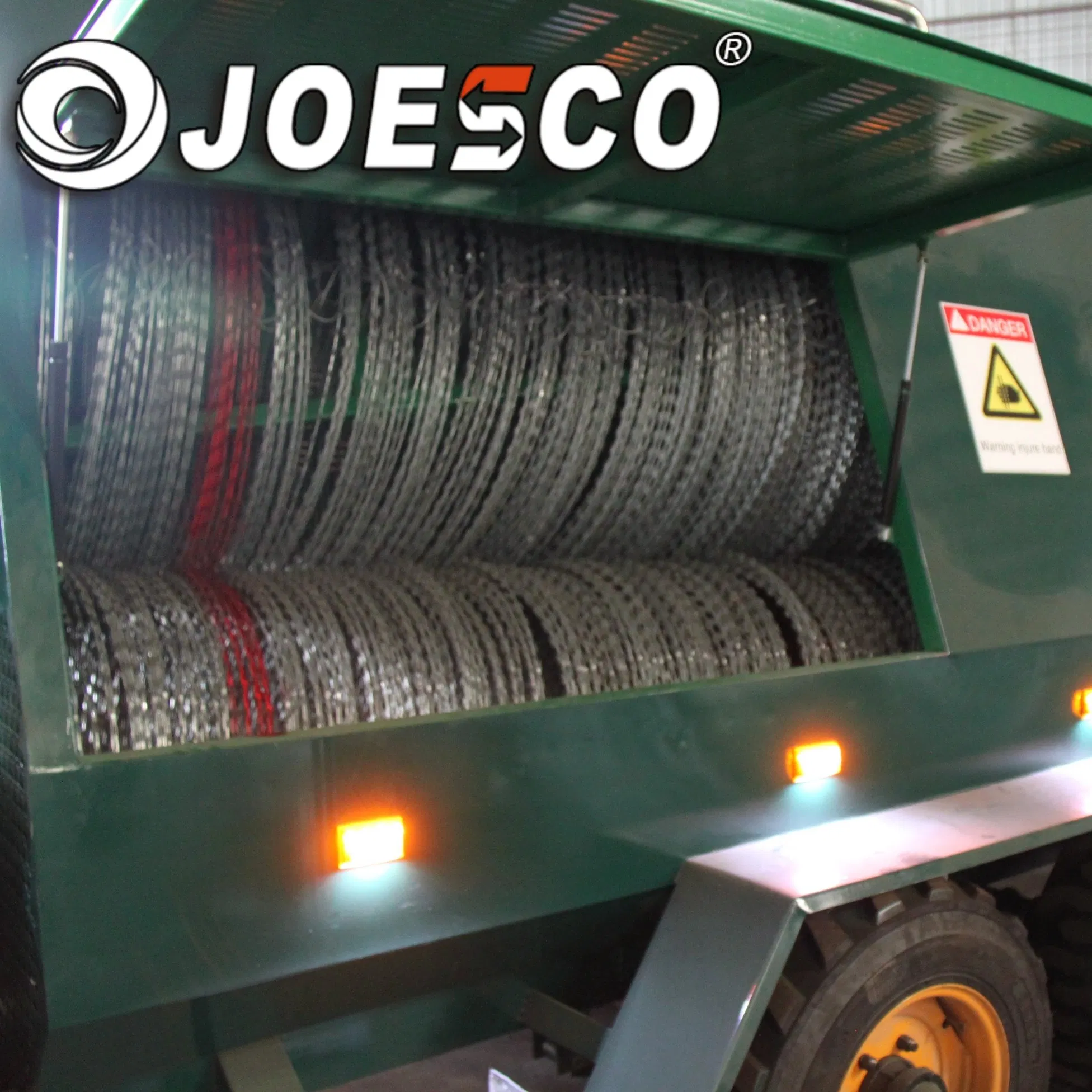 Razor Wire Trailer Mobile Perimeter Security Deployment Unit