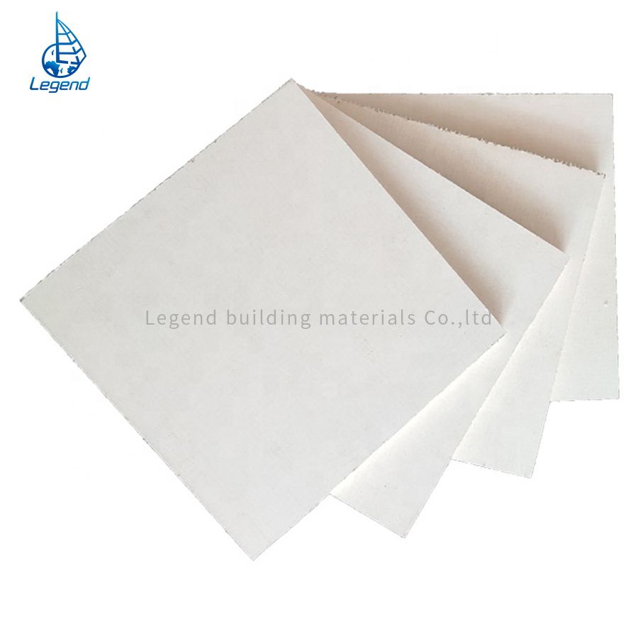 Building Materials Public Place 3.0-20mm 2400X1200mm Fireproof MGO Wall Board for Interior