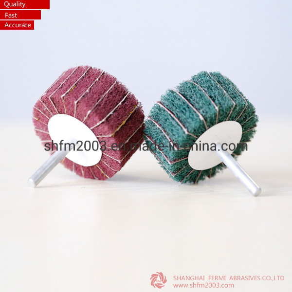 Non-Woven Abrasive Mounted Flap Wheel (Professional Manufacturer)