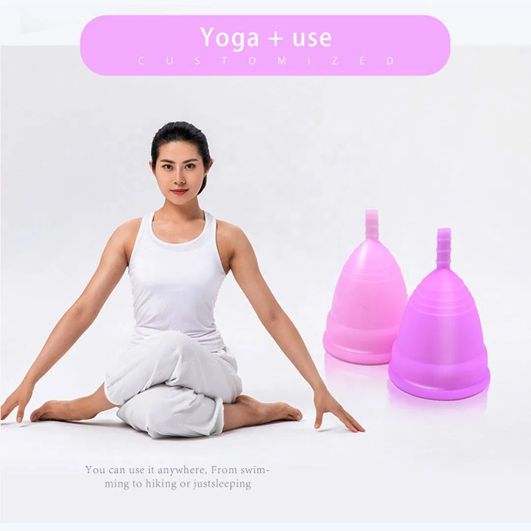 Premium Eco-Friendly Medical Grade Silicone Menstrual Cup Set