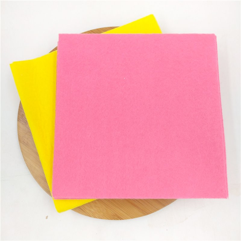 Three Colors Disposable Cleaning Cloth