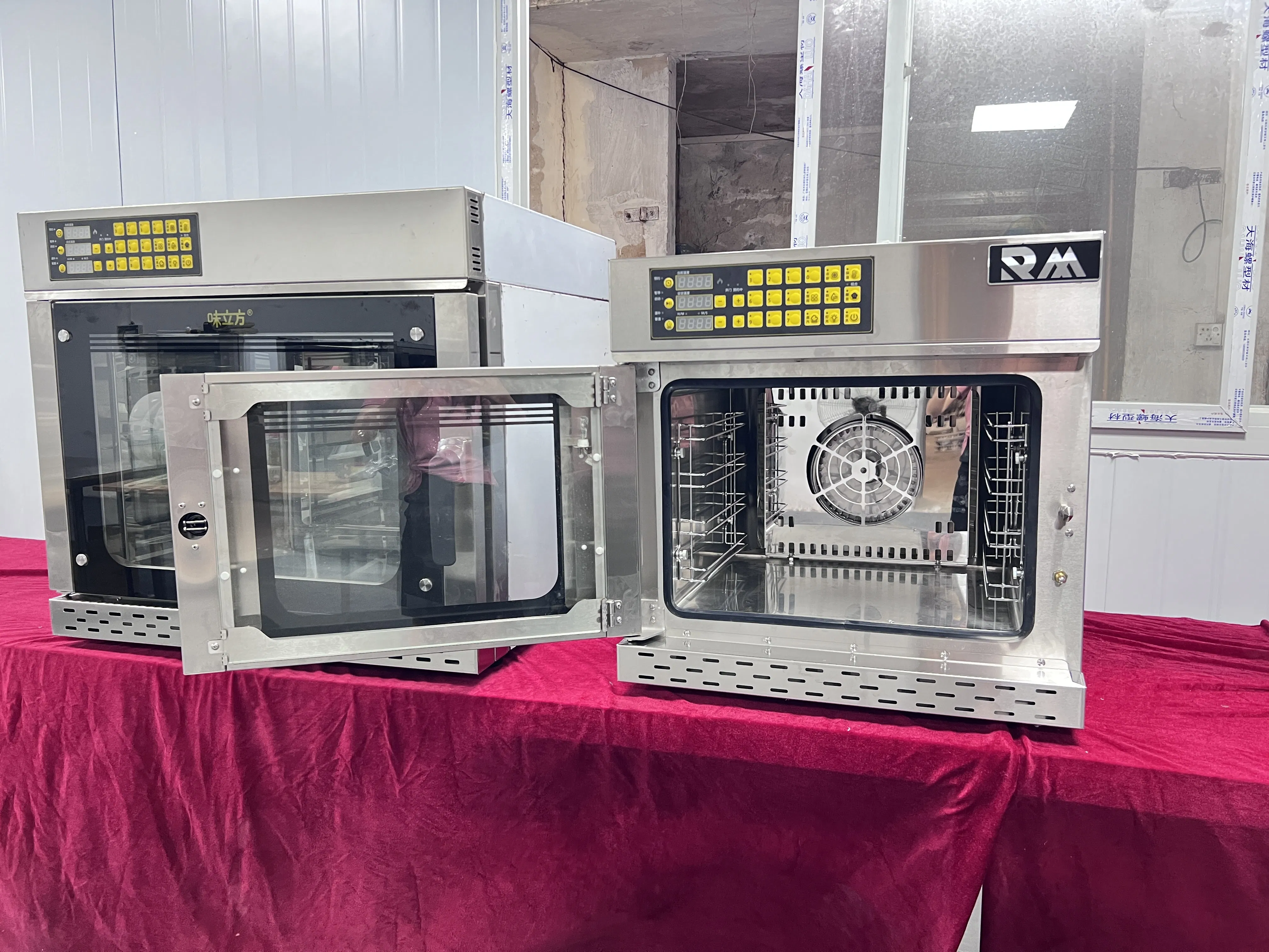 Commercial Bake Cake Bread Pizza Convection Countertop Built in Built-in Ovens Electric Gas Bakery for Baking Machine Sale Price